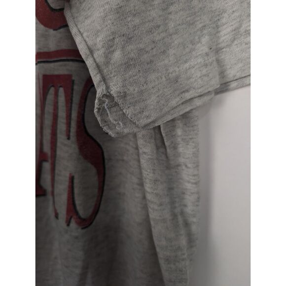 Vintage Central Washington University CWU Jerzees Shirt Mens XL Gray NCAA Sports - Picture 5 of 7